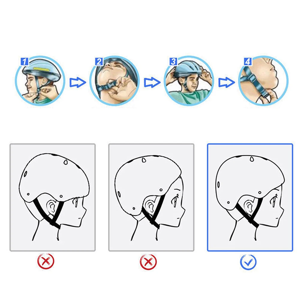 Children Cycling Protection Kneepads Safety Protection with Helmet Riding Wrist Guards Shock-absorbing 7 in 1 Sports Accessories