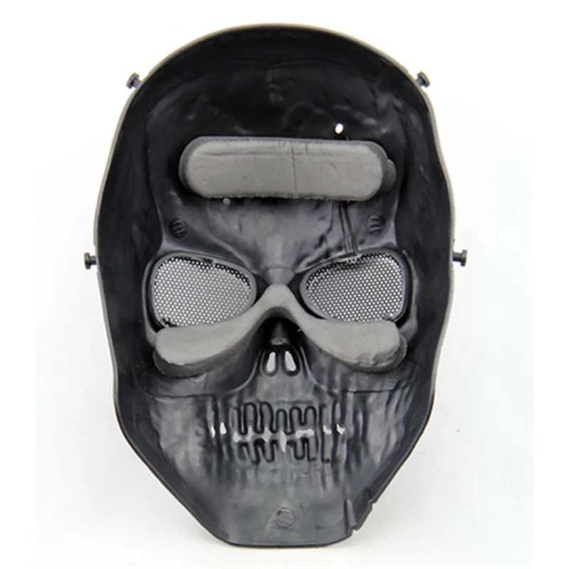 SOETAC Skull Cosplay Mask Halloween Scary Face Cover Party Skeleton Masks Festival Film Carnival Masquerade Costume Props 2022