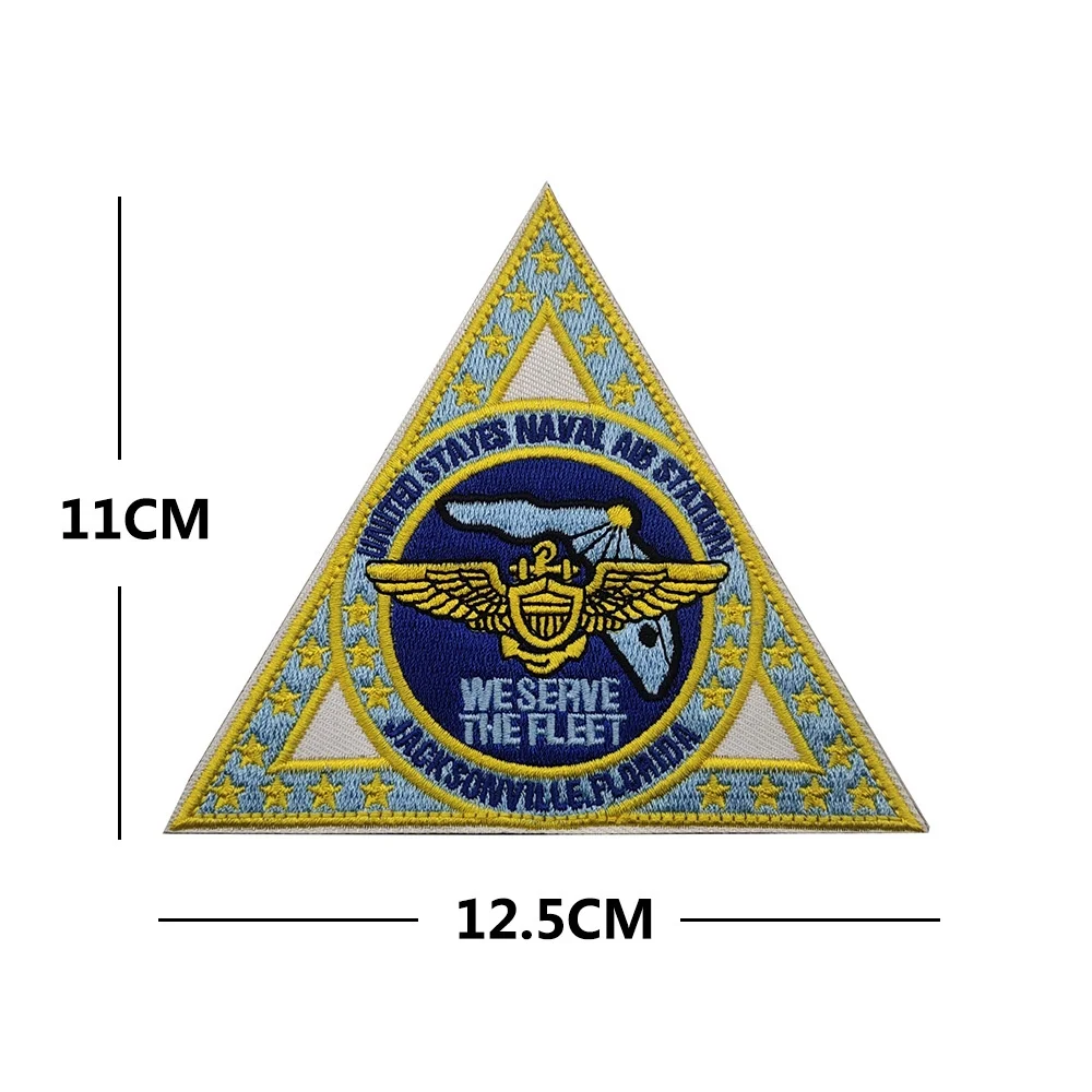 ZTY- 3D Embroidered TOP GUN Maverick Complete Set Jacket Patch Cloth Sticker NAVY Outdoor Bag Matching Stamp Backpack Patches