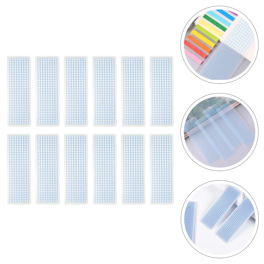 

50pcs Portable Washi Tape Boards Sub-Packing Dispensers Outdoor Use Tape Storage Sample Plates Lightweight Organizer Boards For