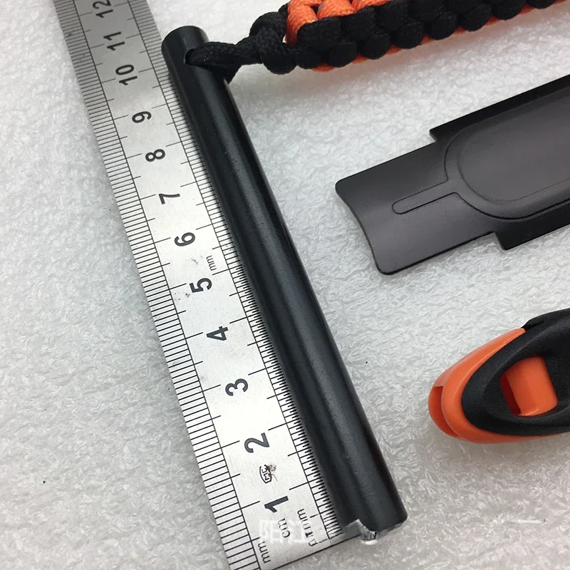 10*100mm outdoor emergency survival tools outside survival corn knot 7-core umbrella rope whistle