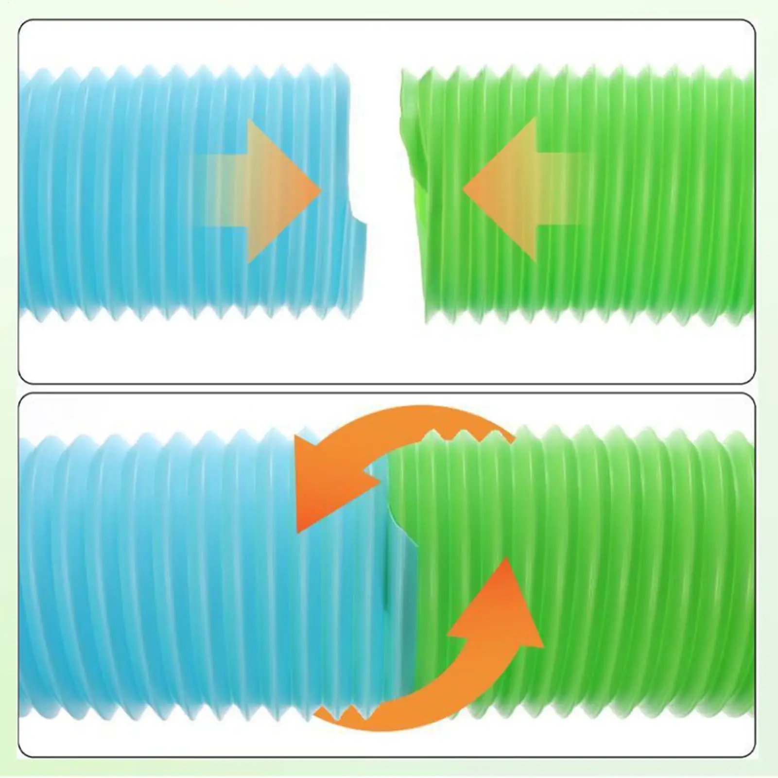Hamster Play Tunnel Retractable Play Tunnel For Small Animals Space-Saving Chew Toys For Small Animals Hedgehogs Chinchillas view 5
