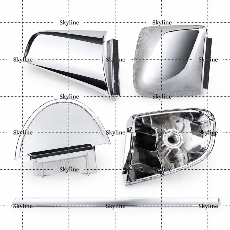 Car Chrome Rear Right Door Handle Cover Fit For Kia Sorento 2016 2017 2018 2019 2020 ABS