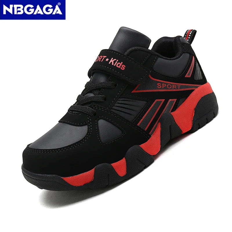 Children Boys Shoes School Sports Fashion Leather Sneaker For Kids Tennis Casual Walking Running Non Slip Size 28-39