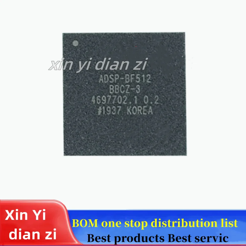 

1pcs/lot ADSP-BF512BBCZ-3 IC DSP 16/32B 300MHZ 168CSBGA ic chips in stock