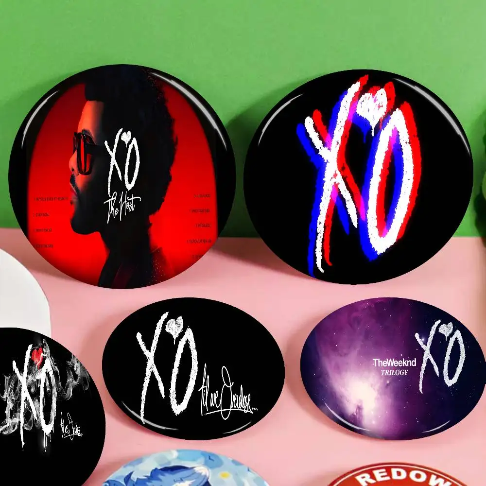 Rapper The Weeknd XO Game Anime 58mm Handmade Brooch Cartoon Cosplay Badge On Backpack Jewelry Accessories Gifts view 2