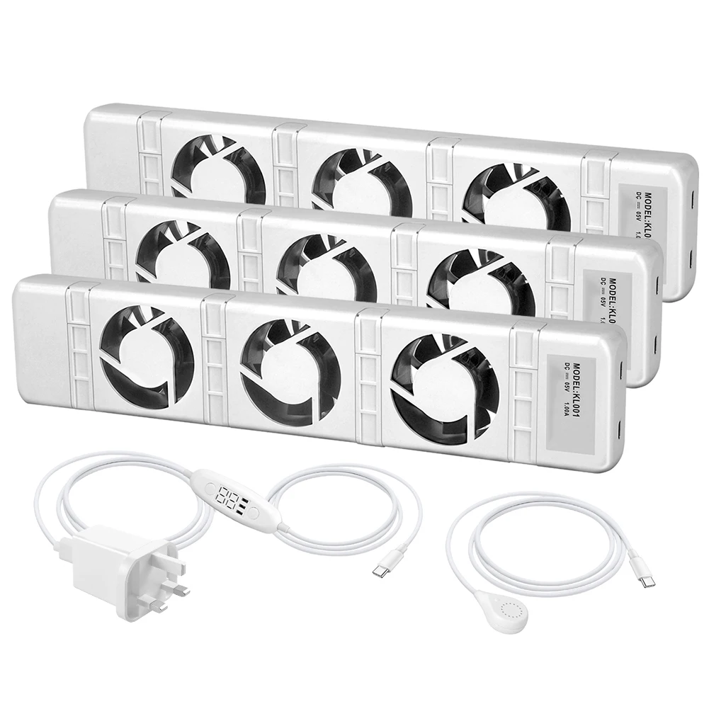 Easy Installation Radiator Fan Hvac Smart Radiator Ventilator Fan Quiet Operation Flame Retardant ROHS Certified