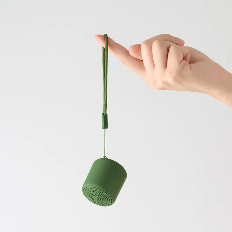 Mini Altavoz Bluetooth Pequeño Macaron Color Portátil Inalámbrico Subwoof Escritorio Hogar