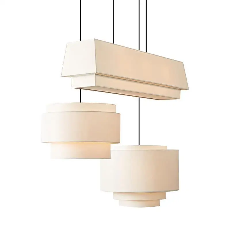 

Japanese restaurant wabi-sabi wind chandelier Nordic modern minimalist design art lamp