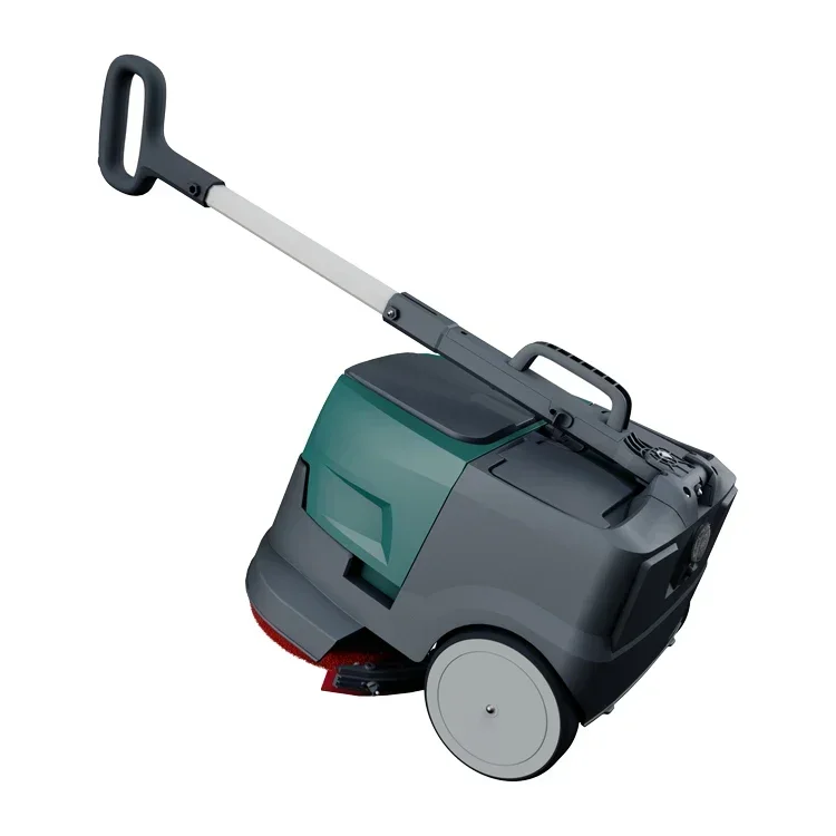 CleanHorse K1 popular product small dual brush walk behind hoX electric floor scrubber