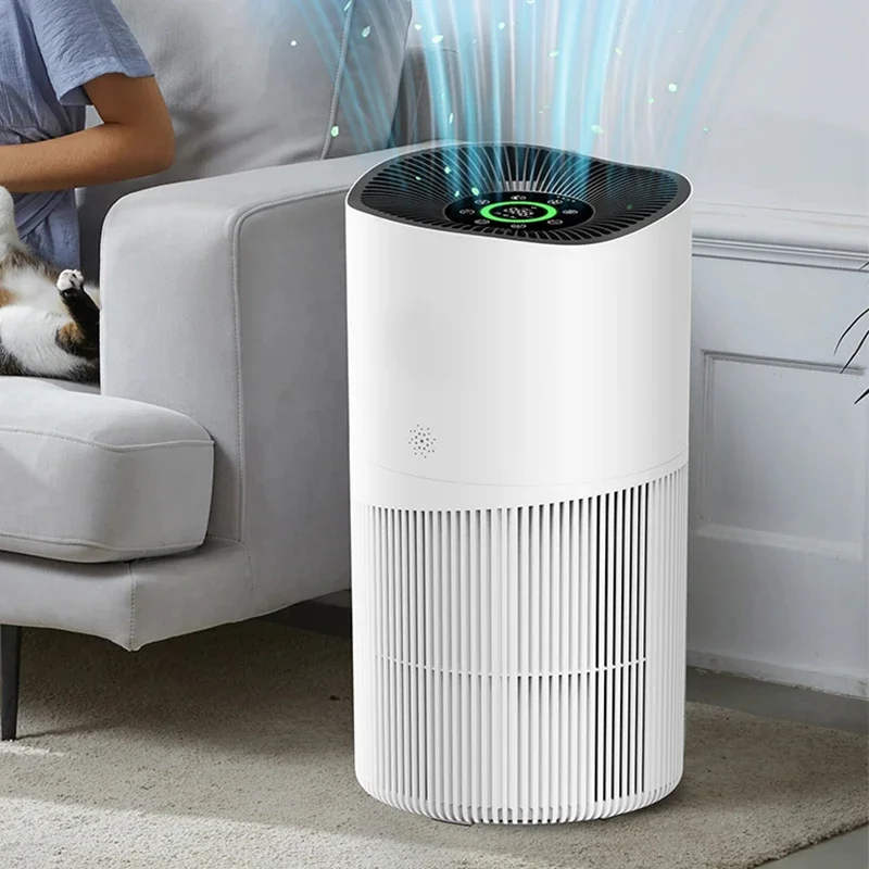 Household Small Air Cleaner Hepa Filter Portable Purifying Air Purifier For Home