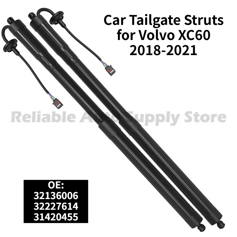 

1 Pair(2pcs) of Car Tailgate Struts 32136006 32227614 31420455 Electric Tailgate Lift Support Rod for Volvo XC60 2018-2021
