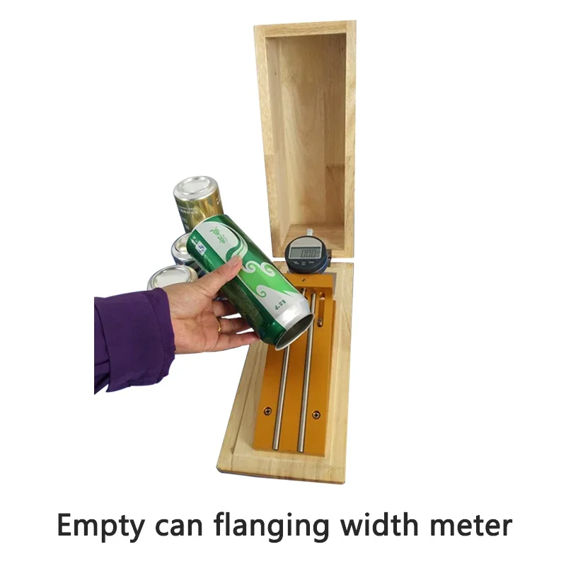 Empty can flange width checker GXHF-200 can flange width measuring instrument empty can flange width tester