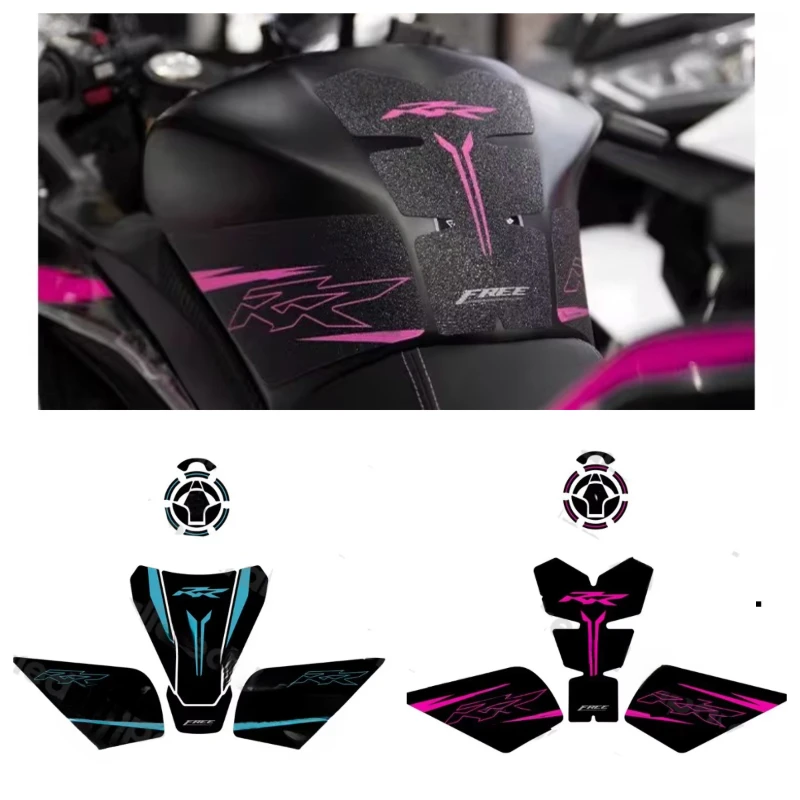 Motorcycle Protector Anti slip Tank Pad Sticker Gas Knee Grip Traction FOR VOGE 250RR 2024