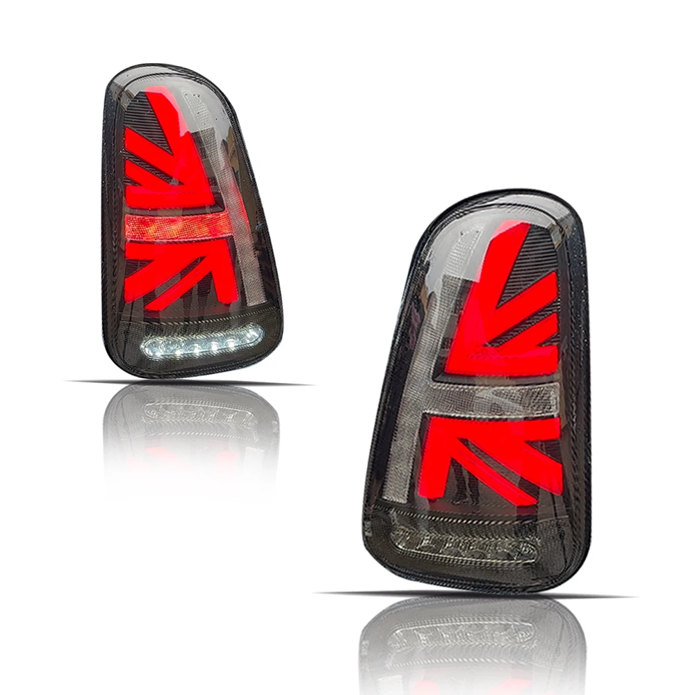 

DKMOTION Tail Lamp For Mini Cooper R50 R53 BLK/SMK LED Tail Light Tail Lamp 01-07