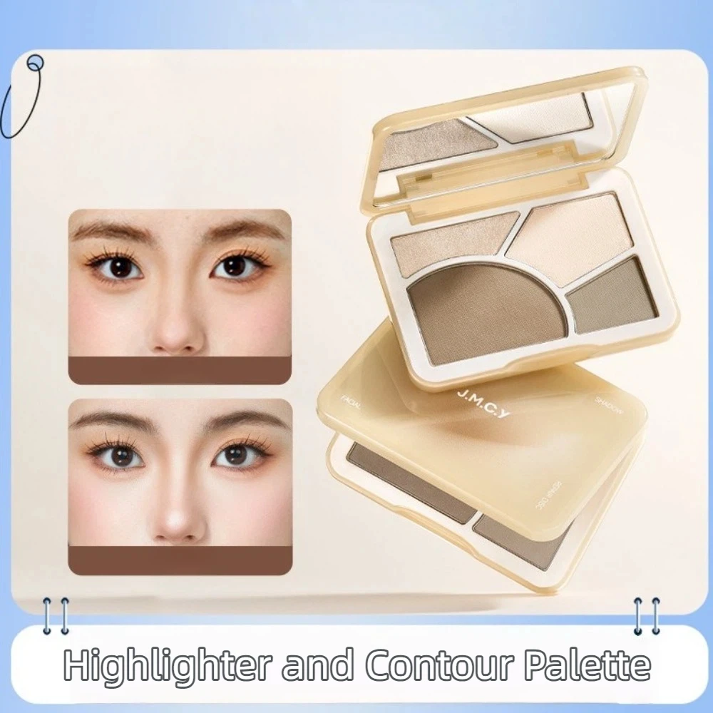 

New 3-in-1 Contour Highlight Palette Silky Smooth Buildable Face Contour Palette Long-lasting Blendable Makeup Palette Daily Use