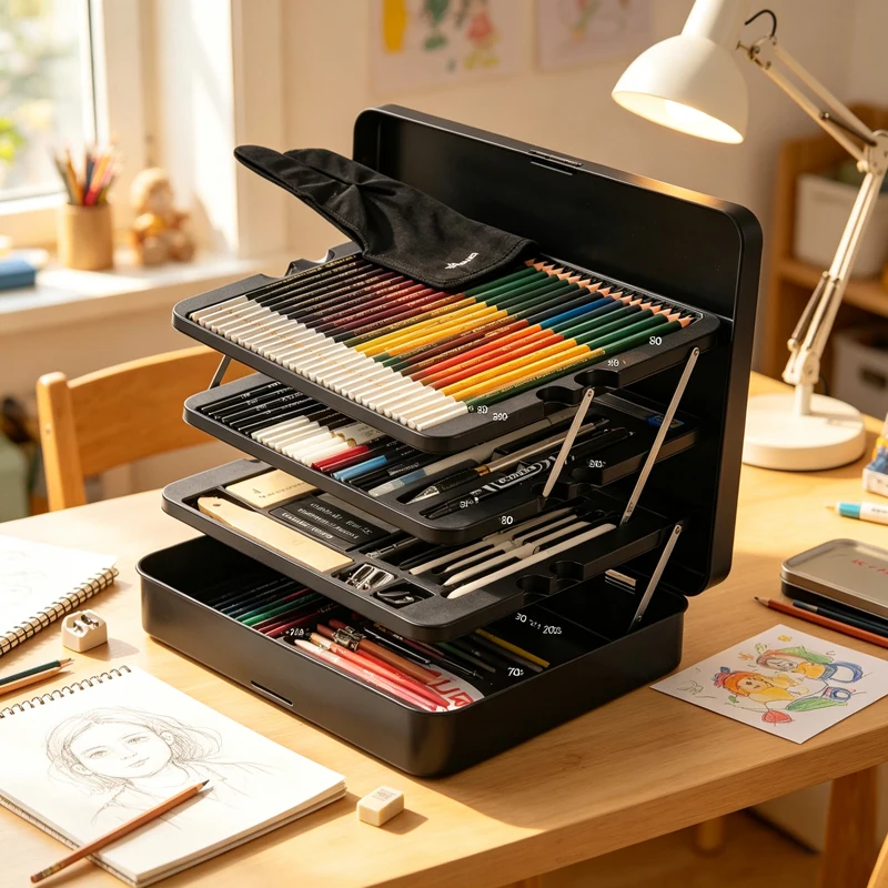 70-pcs-professional-sketch-pencil-set-drawing-sketching-tool-kit-for-artists-students-beginners