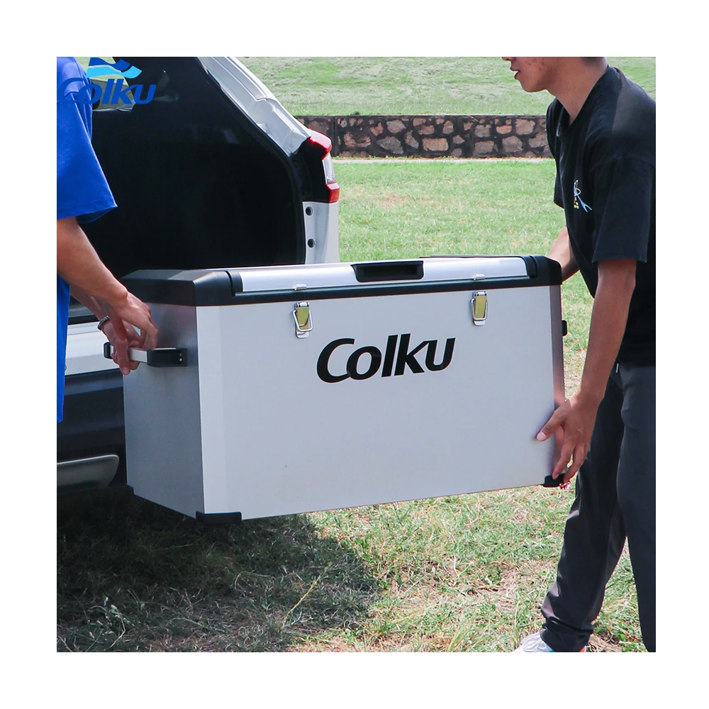 

Colku Camping Fridge Freezer 12 Volt Refrigerator Freezers Quiet Large Portable Car Fridge big capacity 60L