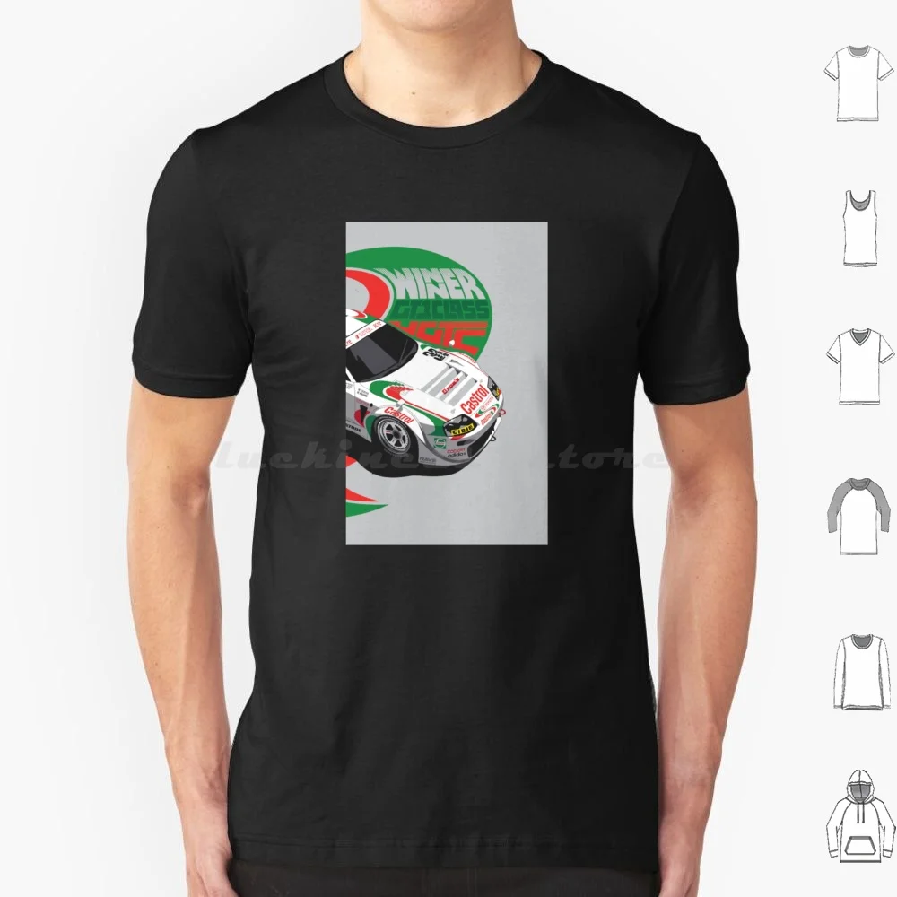 Jgtc Castrol T Shirt Big Size 100% Cotton Jgtc Jdm Jdm Cars Castrol Castrol Skyline R34 Gtr Supergt Cars