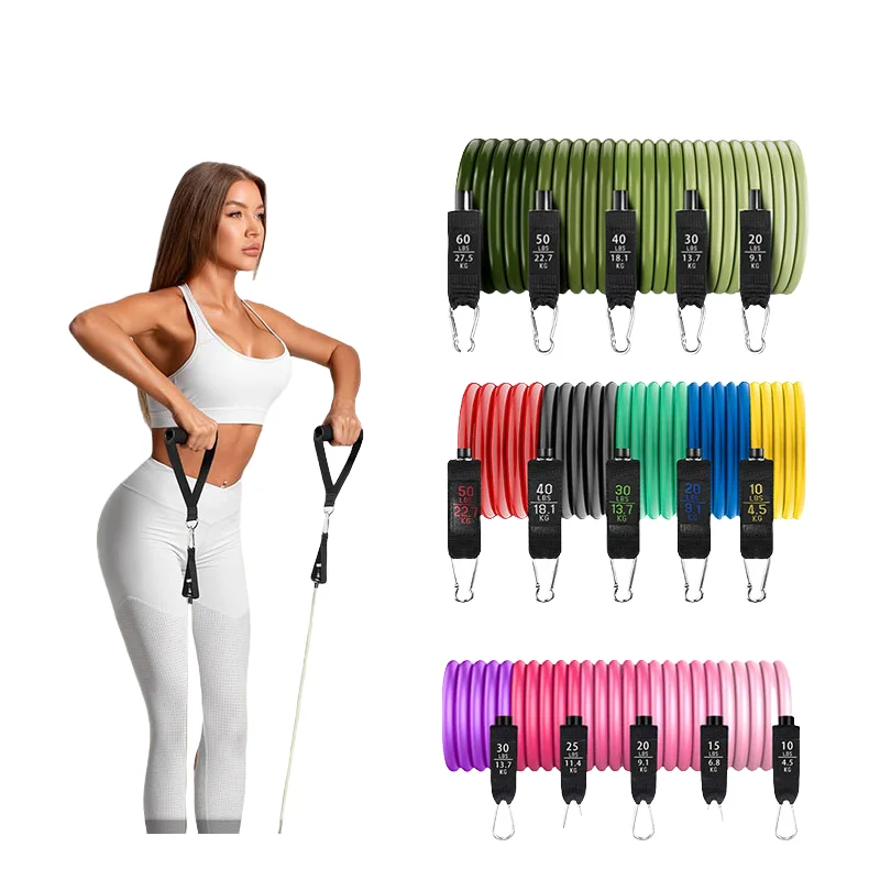 TPE Resistance Loop Exercise Bands Legs Glutes Booty Hip Exercise Resistance Bands for Yoga Pilates