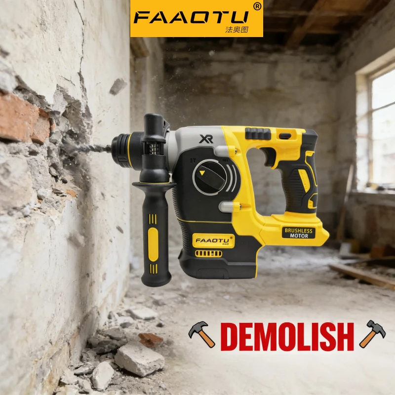 FAAOTU 20V Brushless SDS Impa - Cordless Rotary Hammer 20V Brushless review and price