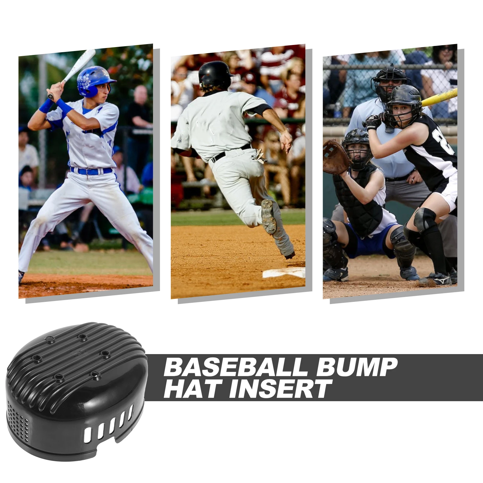 

Baseball Hat Insert Liners Cap Shell Protector Anti Collision Hard Hat Ventilation Lightweight Plastic