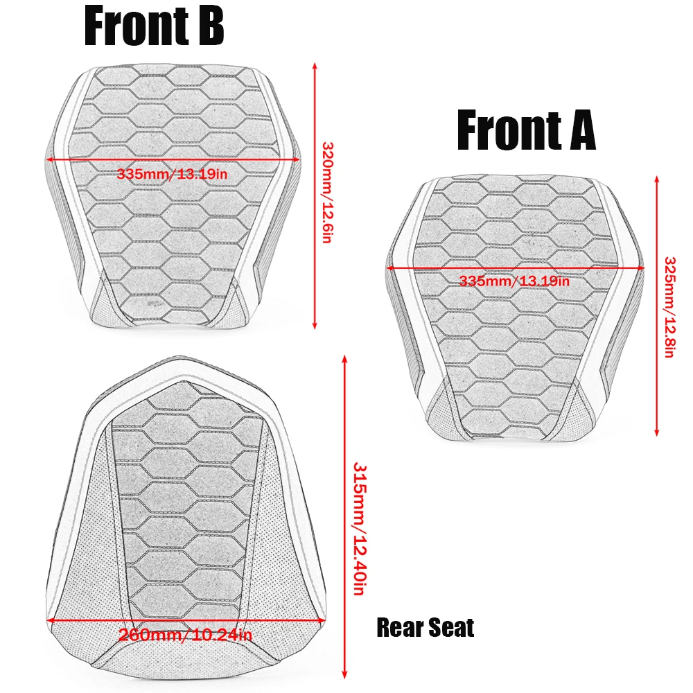 1290DUKE Front Rider Rear Passenger Solo Seat Cowl Cushion Pad For K-TM 1290 DUKE 2020 2021 2022 2023 2024 2025