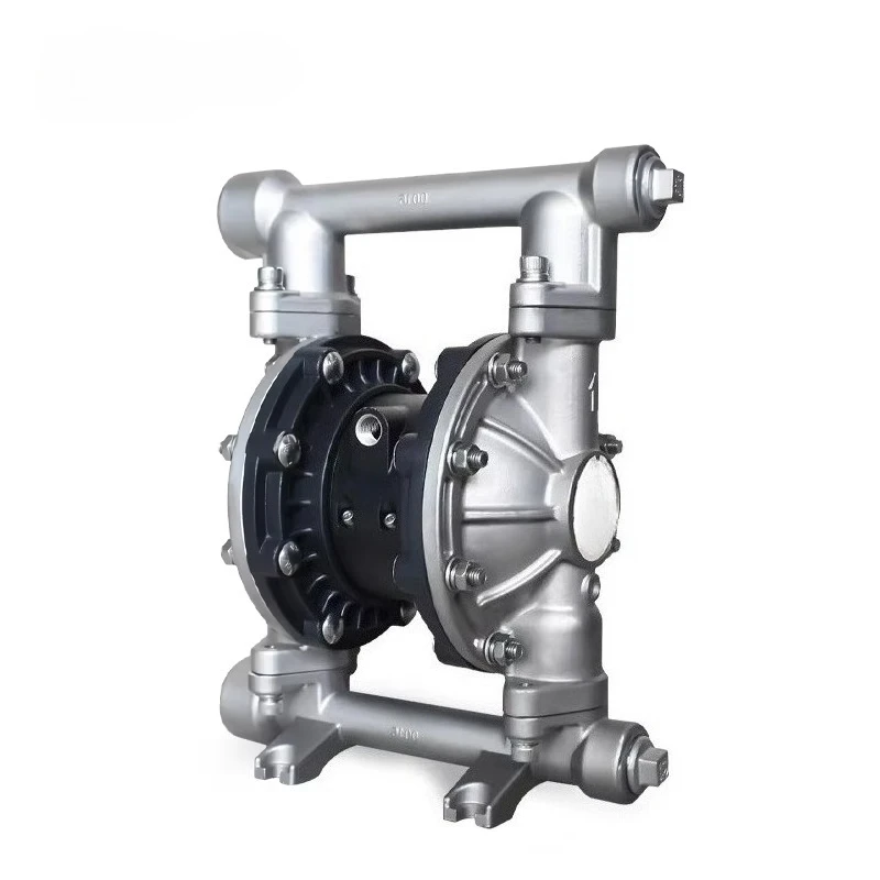QBY3-25P Anti-acid 304 Stainless Steel Pneumatic Diaphragm Pump Industry Air Membrane Pump