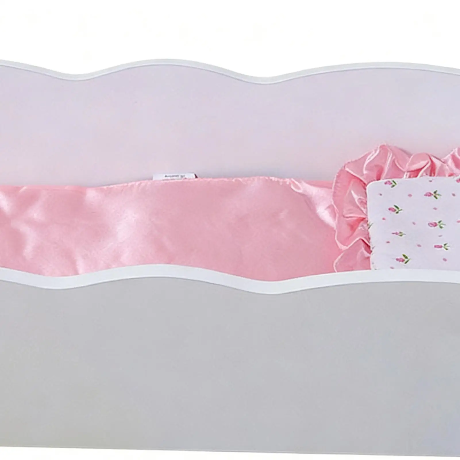 

Doll Crib Toy Wooden Universal Cute Interactive Nursery Furniture Pretend Play Rocking Cradle For Boys Girls Kids Preschoolers