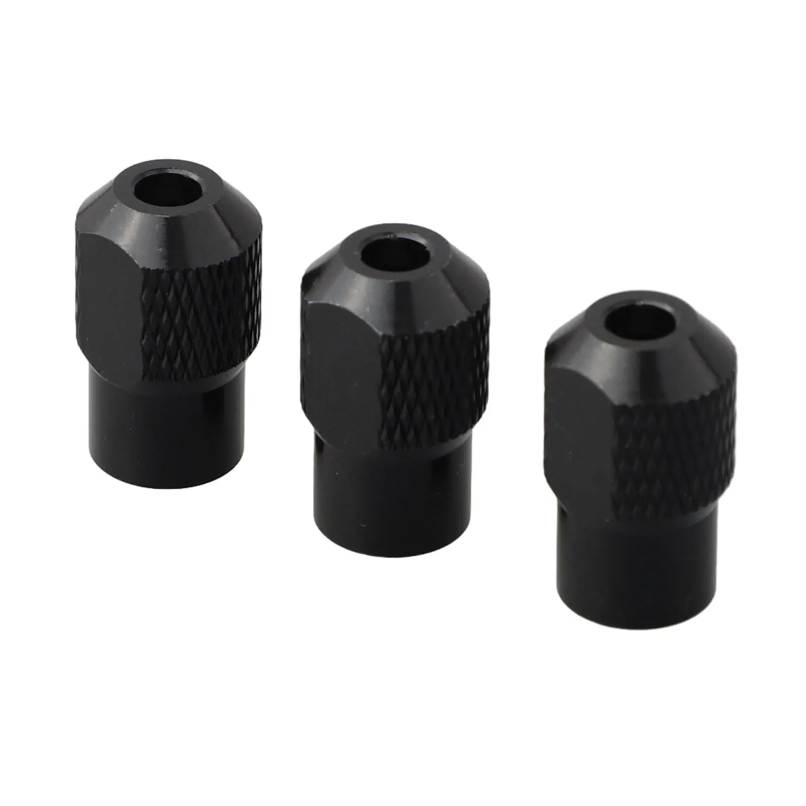 3pcs Drill Chuck 8x0.75mm Chuck Nut With Wrench Zinc Alloy Drill Chuck For Accessories Rotary Tools Abrasive Tools Part