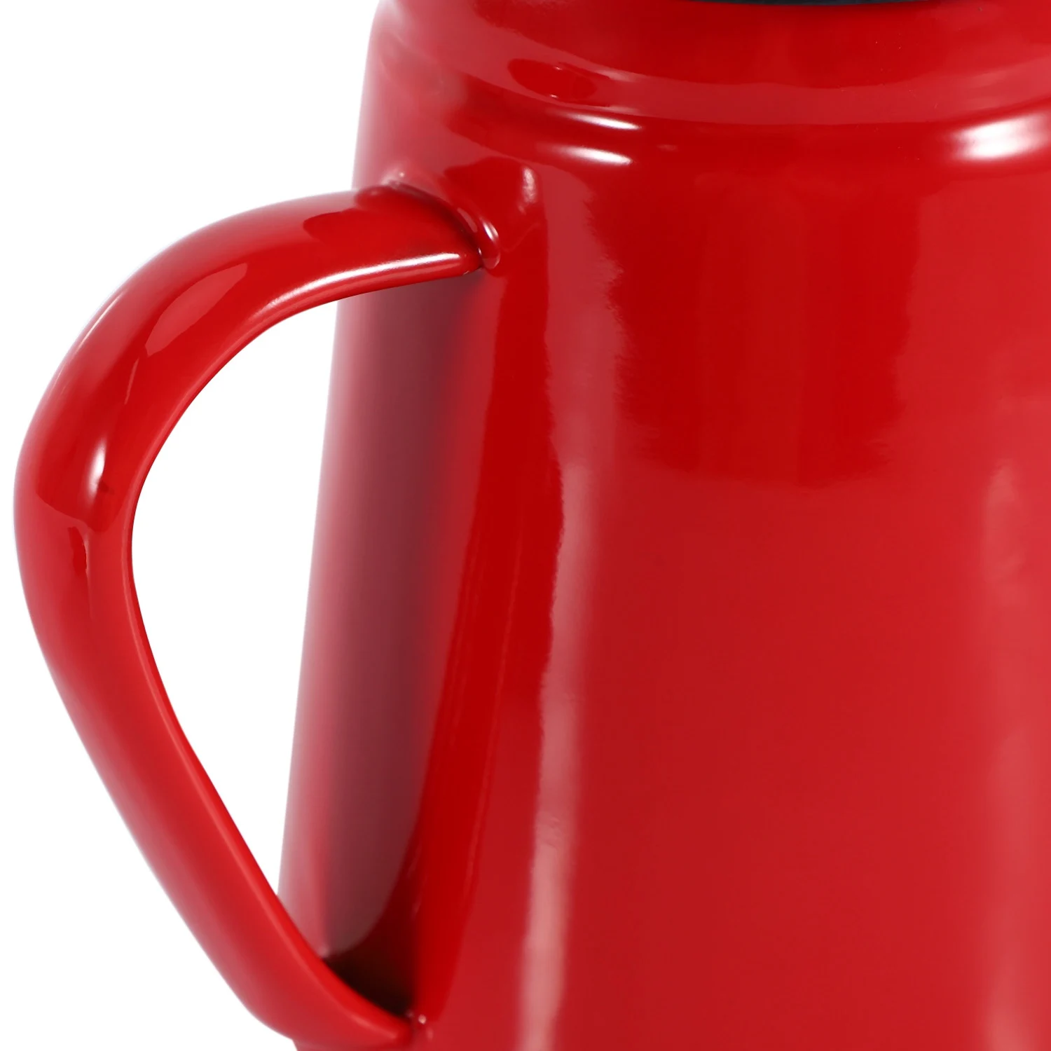 

【Today-Only!】1.1L Enamel Coffee Pot Hand Tea Kettle Induction Cooker Gas Stove Universal Red