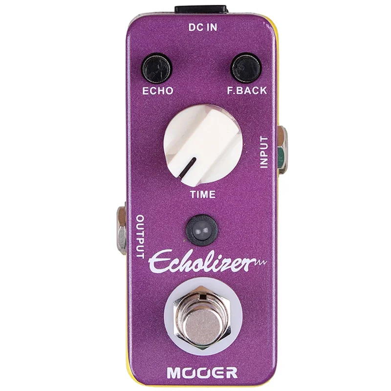MOOER Echolizer تأخير تأثير الغيتار دواسة 25ms-600ms Echolizer تأخير الوقت تأثير مايكرو صحيح الالتفافية دواسة MDL3 الغيتار الملحقات #1