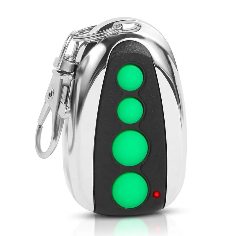 

ABDE-Garage Door Remote Control Compatible For TOPENS Wireless Transmitter With Keychain 433.92 Mhz