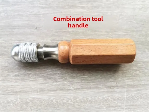 Piano tuning tool, combination tool handle