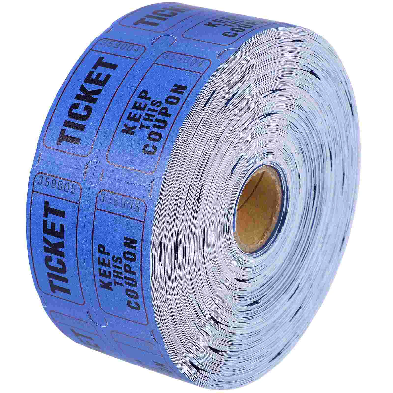 Lottery Raffle Tickets Prize Game Vouchers Event Labels Universal Bulk for Classroom Party Paper