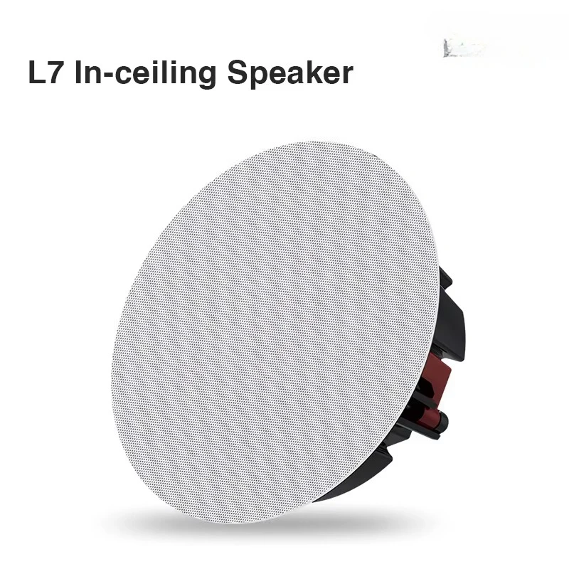 18W 8Ω background music ceiling speaker 180-185mm inlaid speaker, suitable for home and office