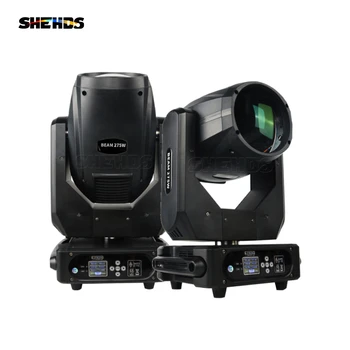 SHEHDS Super Power Beam 275W 10R Bombilla con cabezal móvil Dobles prismas Efecto arcoíris para Night Club Disco Luces navideñas Audiencia