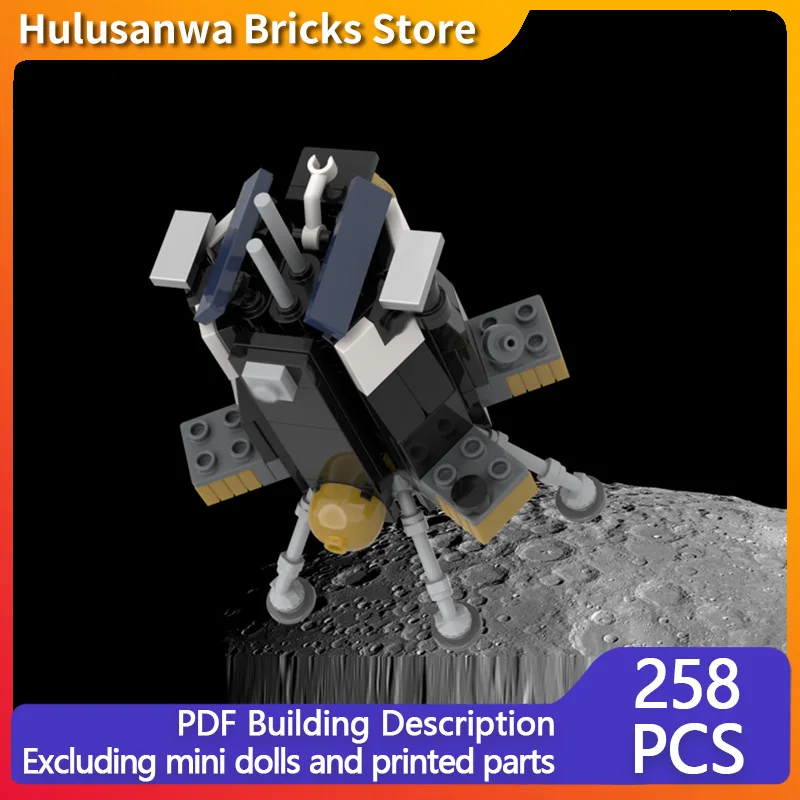 

Nova-C Лунная посадка, модель MOC, строительные кирпичи, военное оборудование, модульные технологии, подарки, праздник, сборка, детские игрушки, костюм