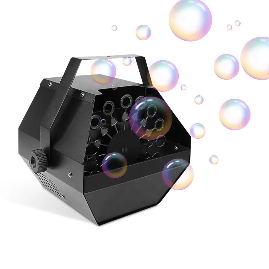

Automatic Bubble Machine 25W Pro Bubble Blower Maker w Handle for DJ DISCO Stages Wedding Birthday Parties