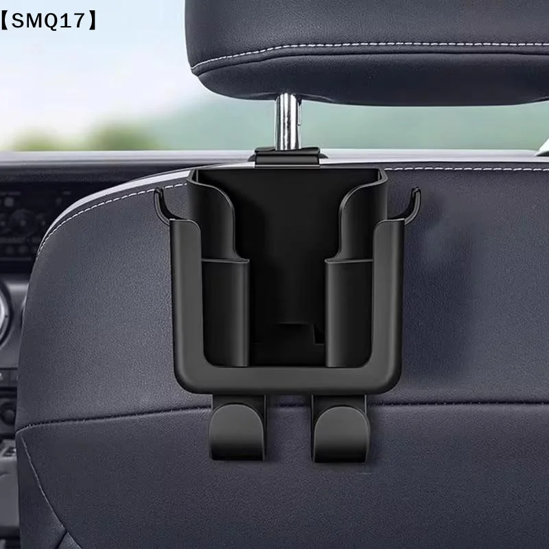 Multifunctional Cup Holder Back Row Hook Car Seat Back Storage Rack Cup Holder Phone Holder【SMQ】