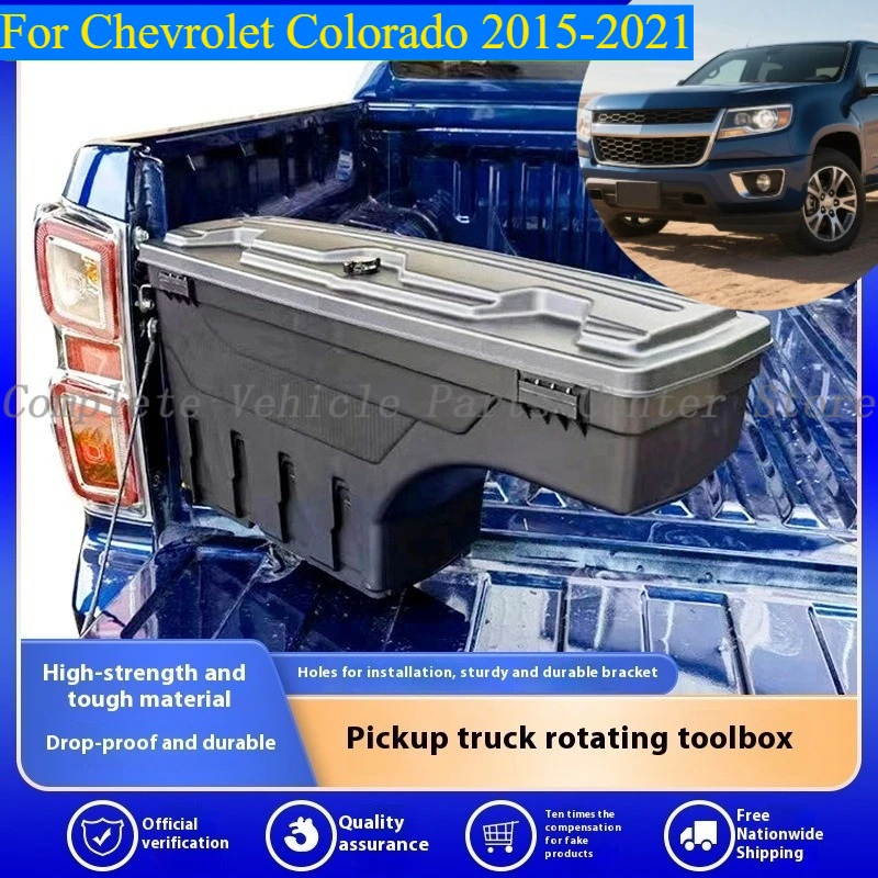 

Suitable For Chevrolet Colorado 2015-2021 Modified Pickup Truck Tail Box Storage Box Luggage Toolbox