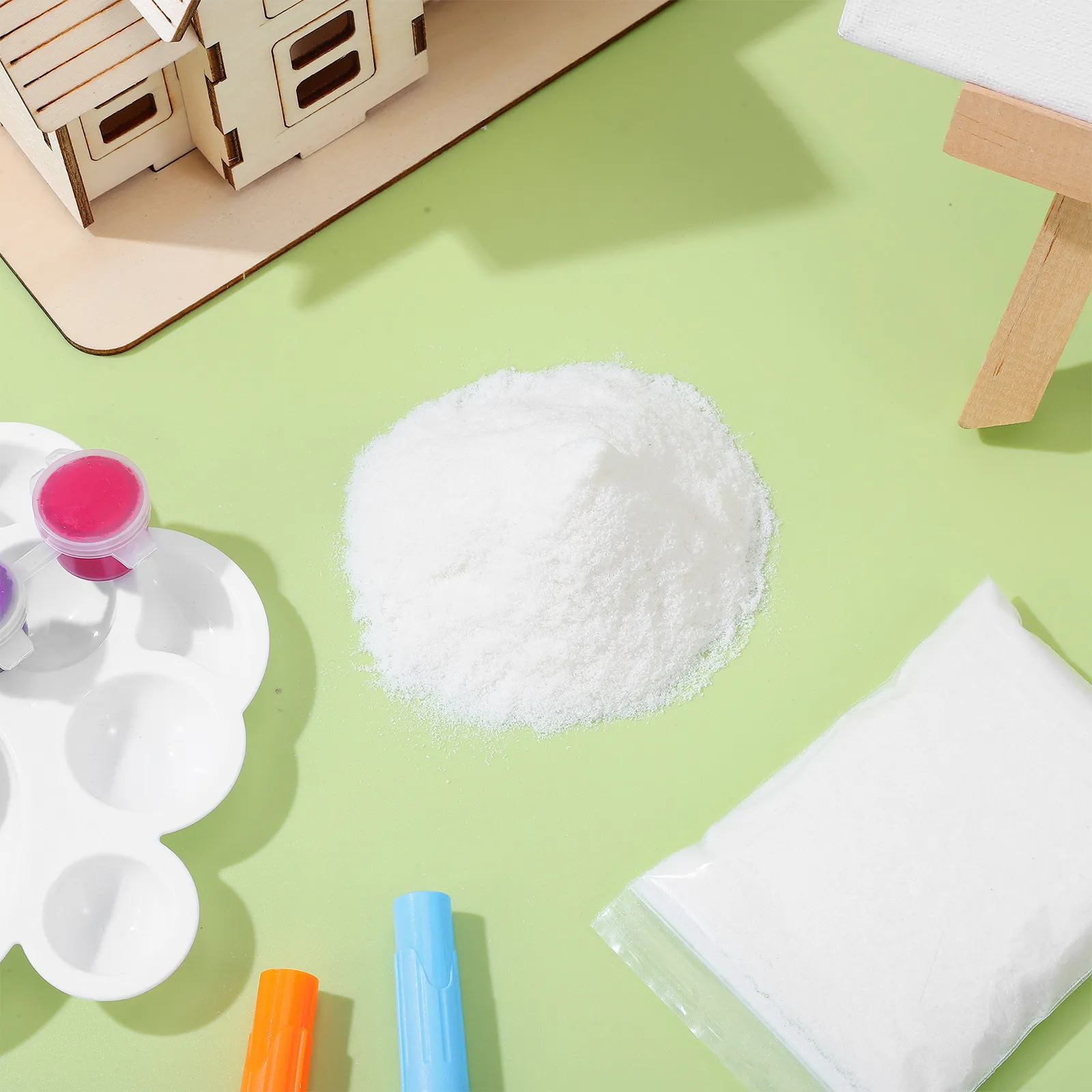 

20 Bags Miniature Cement Brick Bonding High Adhesion Glue for Mini Building Small Scale DIY Dollhouse Construction
