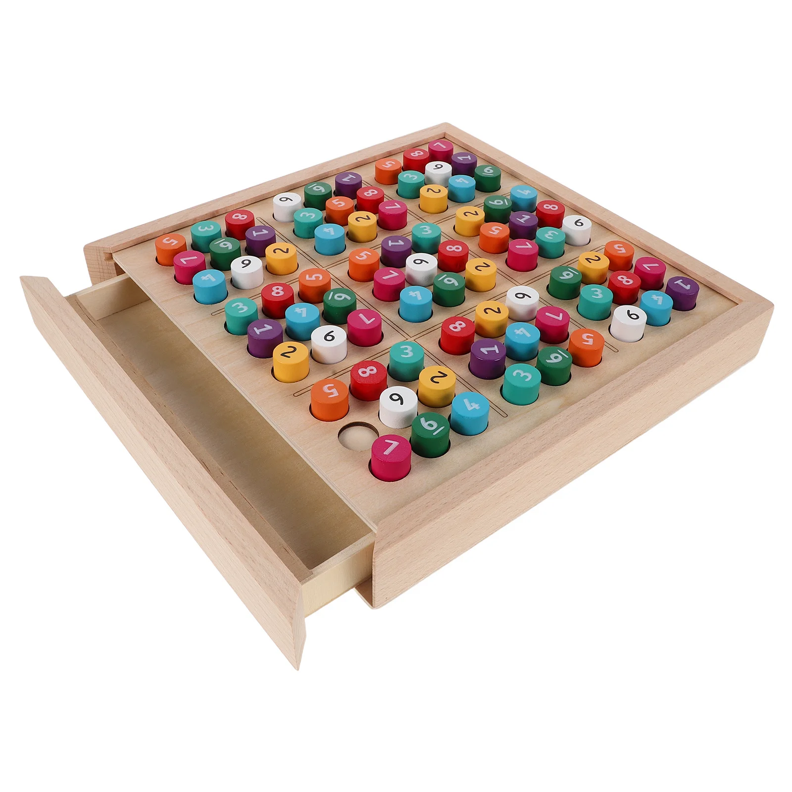 Jeu de puzzle Sudoku 9 par 9 grille casse-tête pour le développement cognitif Stimulation mentale jeu de stratégie éducatif pour les familles