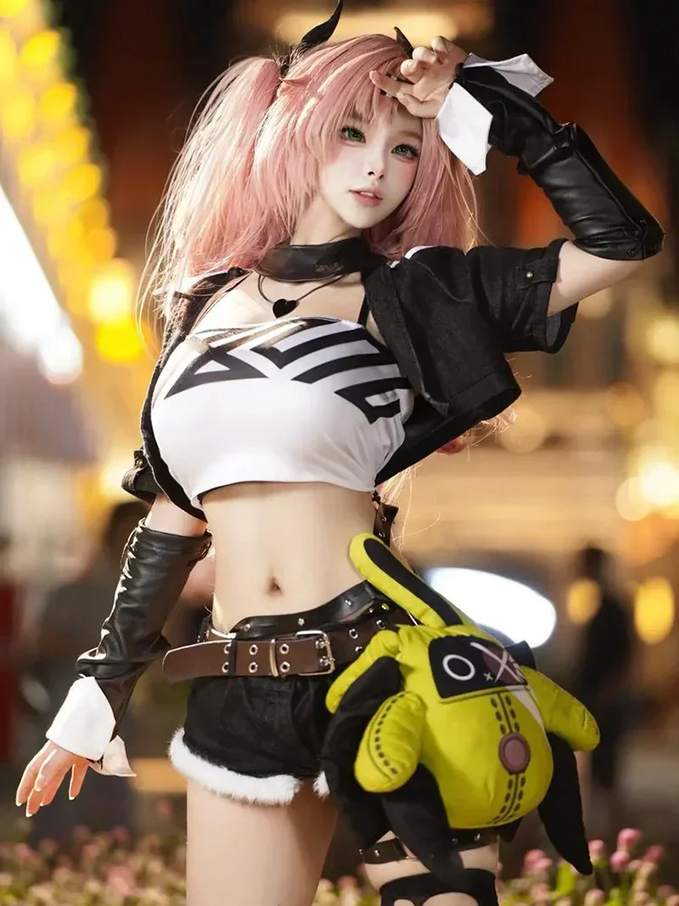 CosplayNicole Demara Zenless Zone Zero คอสเพลย์เครื่องแต่งกายชุดวิกผมอะนิเมะฮาโลวีนเครื่องแต่งกาย Masquerade ผู้หญิงเกม