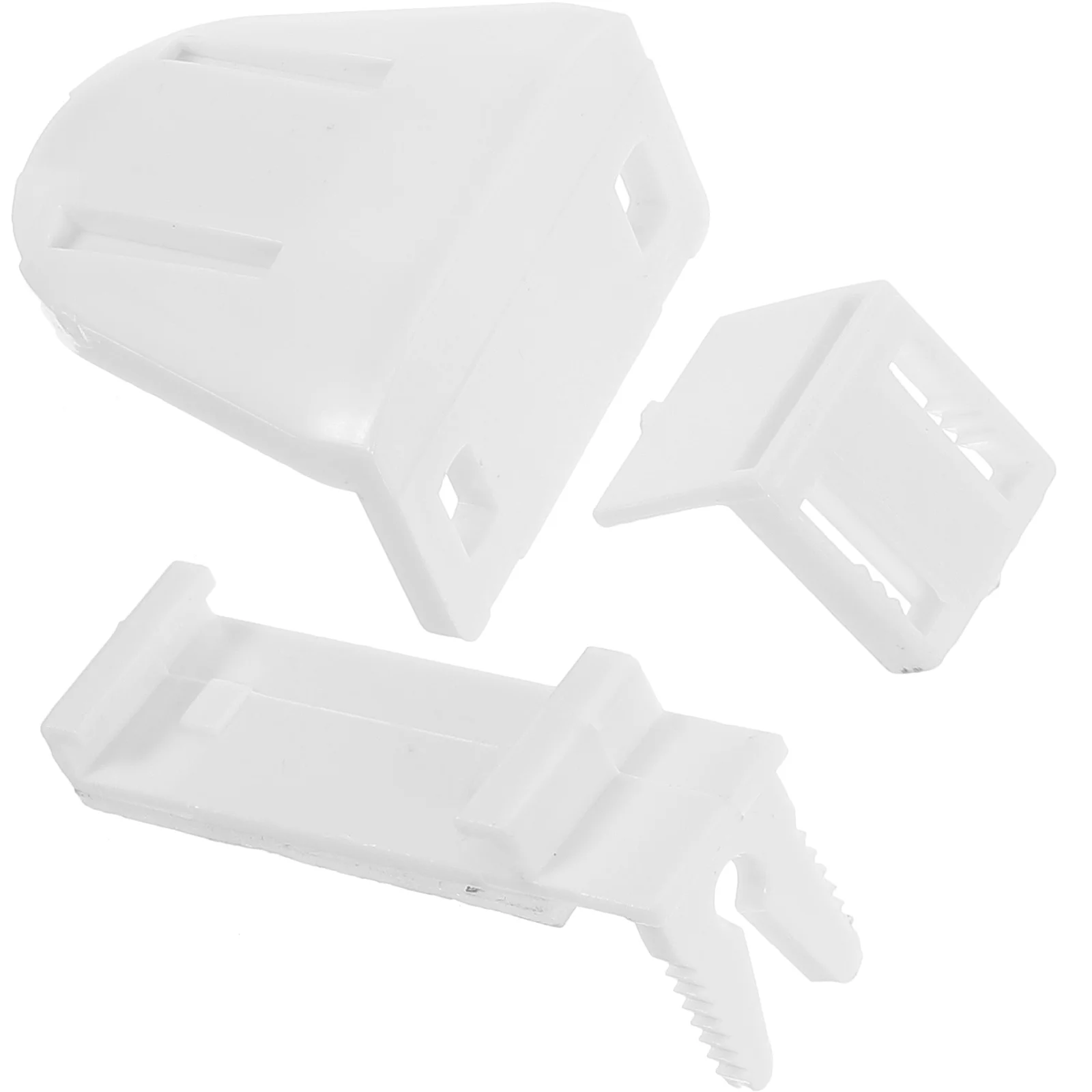 

10 set Curtain Fittings Roller Shade Parts Plastic Hanging Kit Easy Installation Sturdy Durable Wide Application