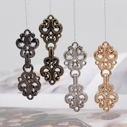 New Fashion 1 Piece of 4.4CM*1.5CM Metal Button DIY Jacket Suit Trench Coat Accessory Button