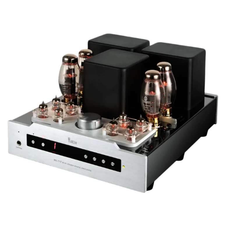 MS-77T gallbladder machine combined tube power amplifier fever stage HiFi high definition audio power amplifier.