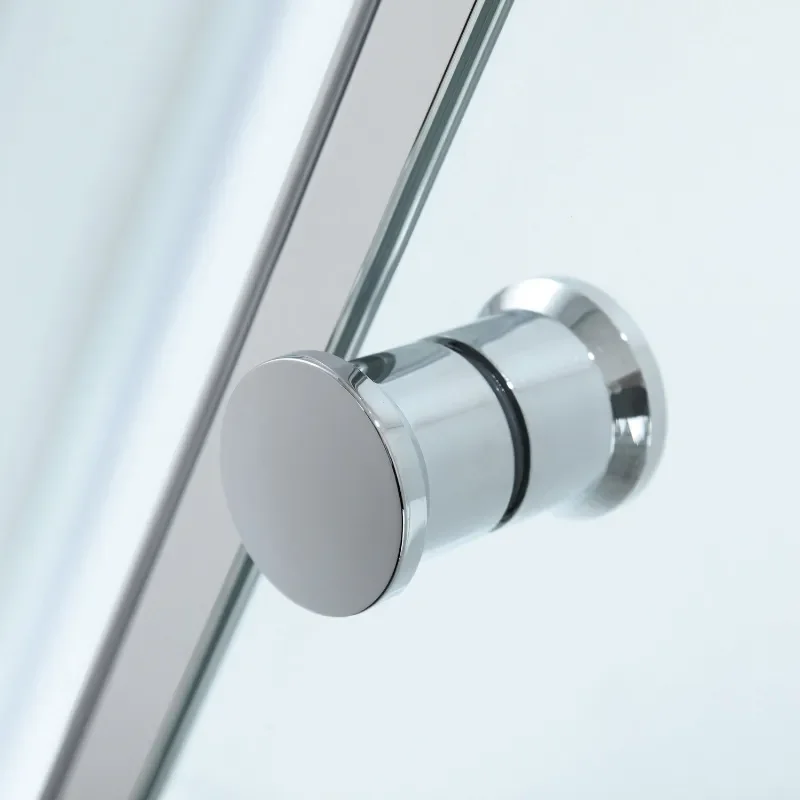 Sannora Bathroom Tempered Glass Shower Door Curved Integral Enclosure Wet and Dry Separation Partition Direct Sales