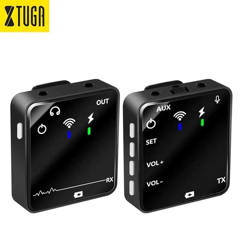 XTUGA CMX3 Smartphone Camera System with Compact Wireless Lavalier Microphone for Conference Use Wholesale