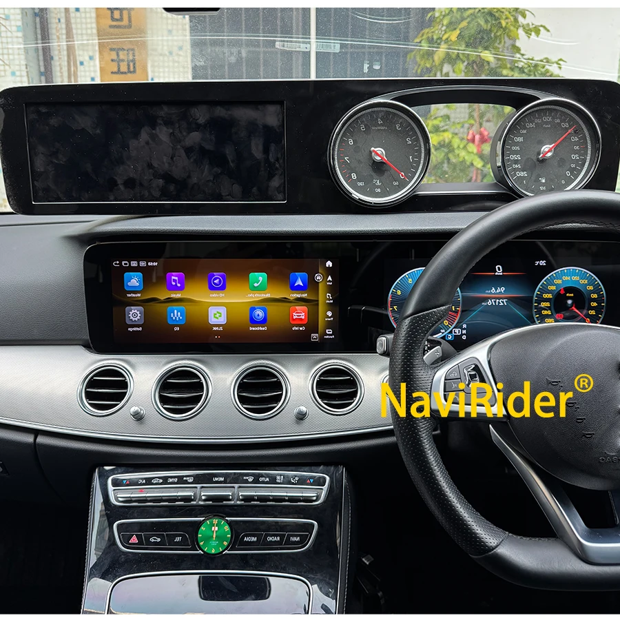 Android 14 Auto Radio CarPlay Touch Screen For RHD Benz E Class E200 E300 W213 2016-2019 Car Stereo Player Navigation 4G WIFI